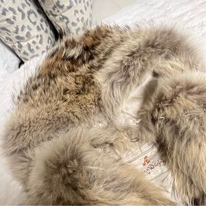 Rare GIVENCHY Coyote FUR COAT